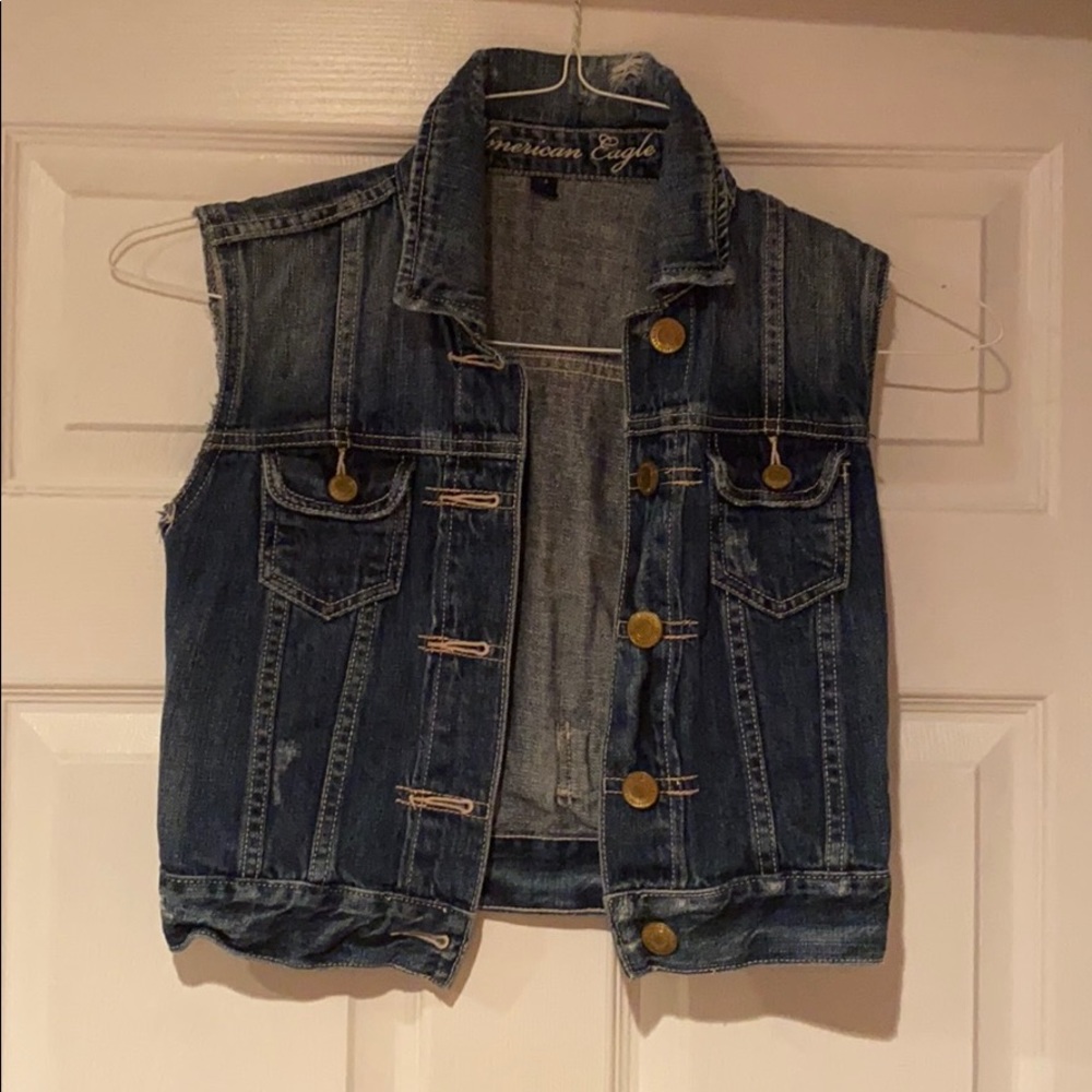 Denim vest